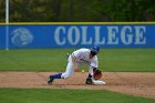 Baseball vs CGA  Wheaton College Baseball vs Coast Guard Academy during game one of the NEWMAC semi-finals playoffs. - (Photo by Keith Nordstrom) : Wheaton, baseball, NEWMAC